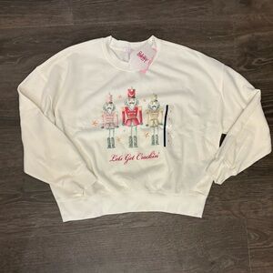 Vinyl Threads Nutcracker Sweatshirt Target - Size Large NEW!